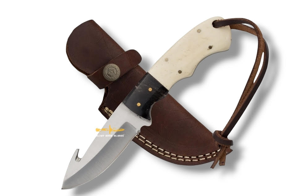 Stainless Steel Guthook Knife