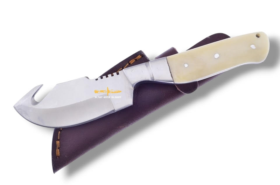 Stainless Steel Guthook Knife