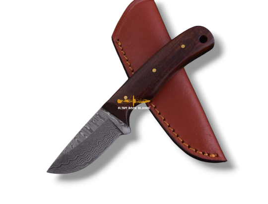 Damascus Steel Skinner Knife 