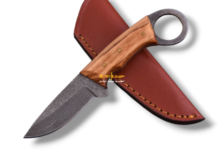 Damascus steel Skinner Knife 