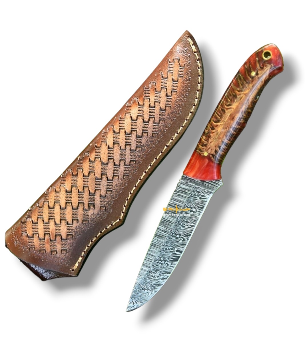 Damascus steel Hunting knife 