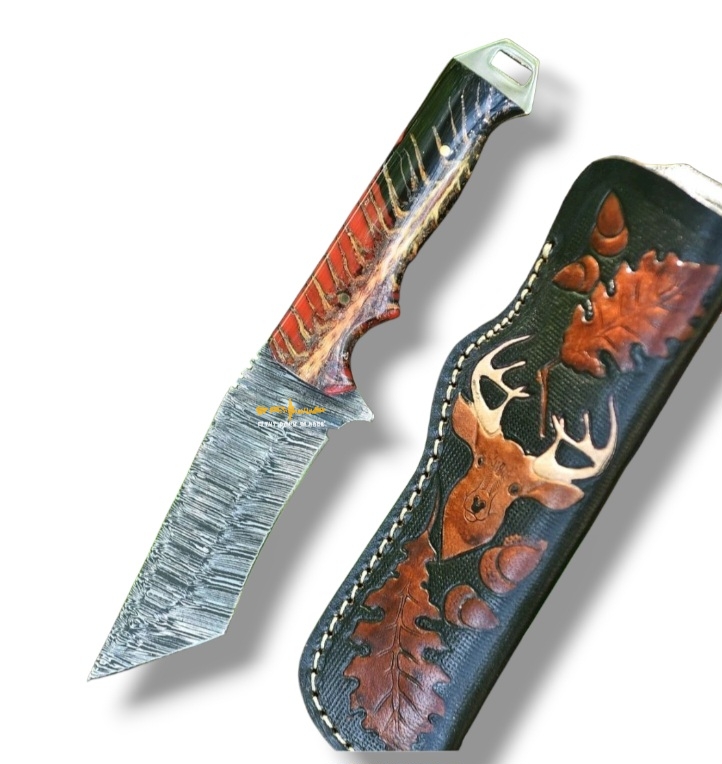 Damascus Steel Tanto Knife