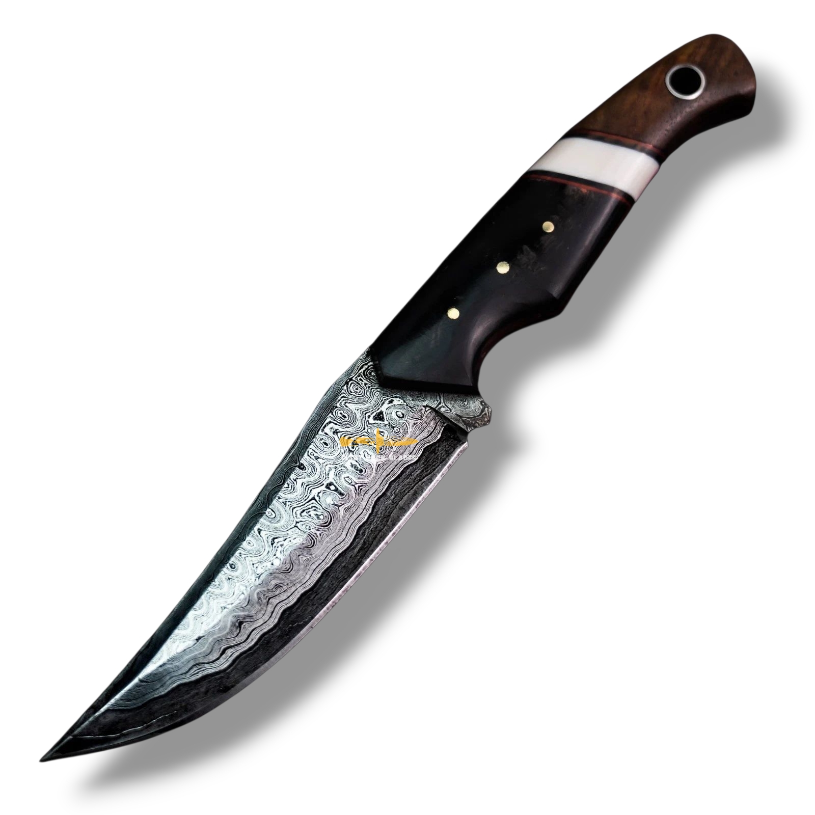 Damascus Steel Hunting Knife