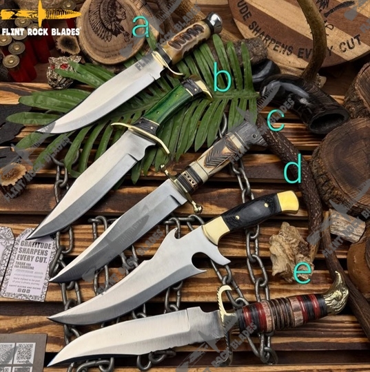 Stainless steel Bowies 