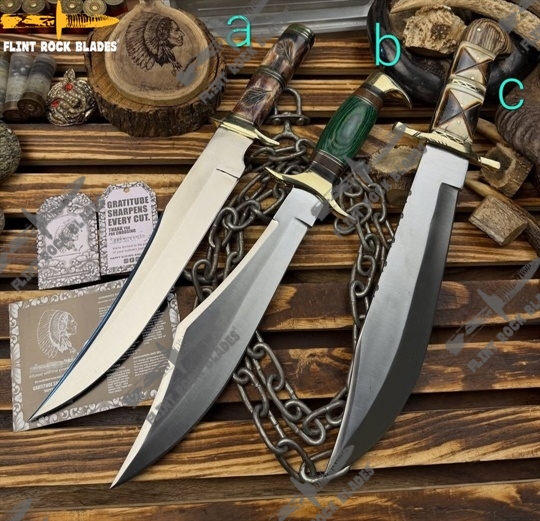 Stainless steel Larfe Bowies