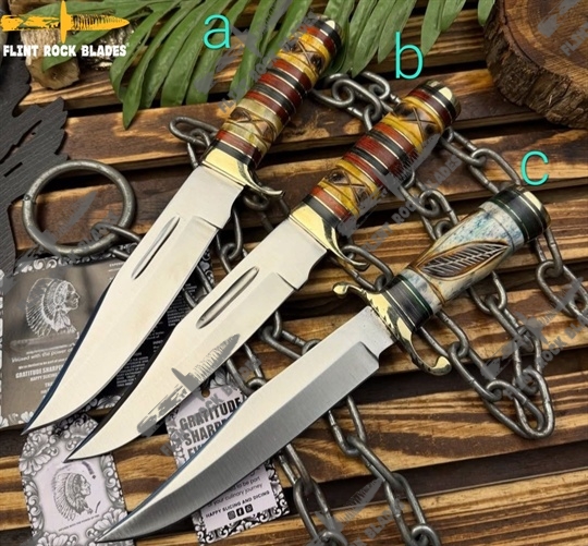 Stainless steel Bowies 