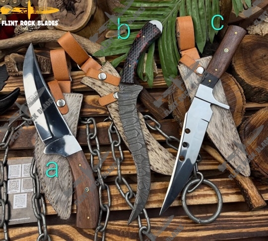 Stainless & Damascus steel Knives