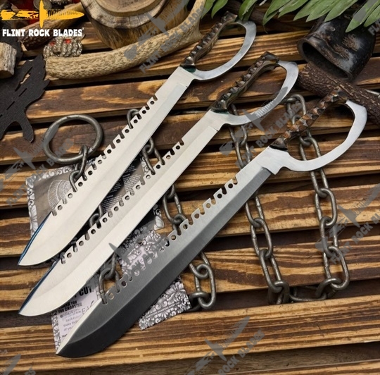 Stainless steel D Guard Machetes