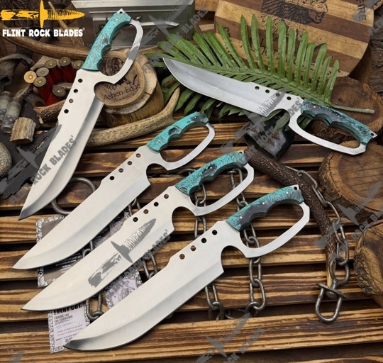 Stainless steel D Guard Machetes