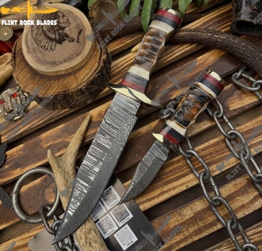 Damascus steel Combo Set 