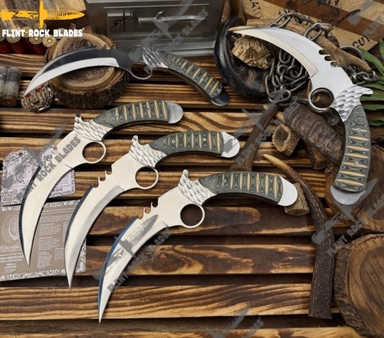 Stainless steel Karambit Knives