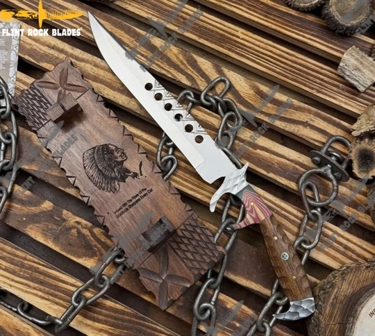 Stainless steel Blade Large Fixed Blade 