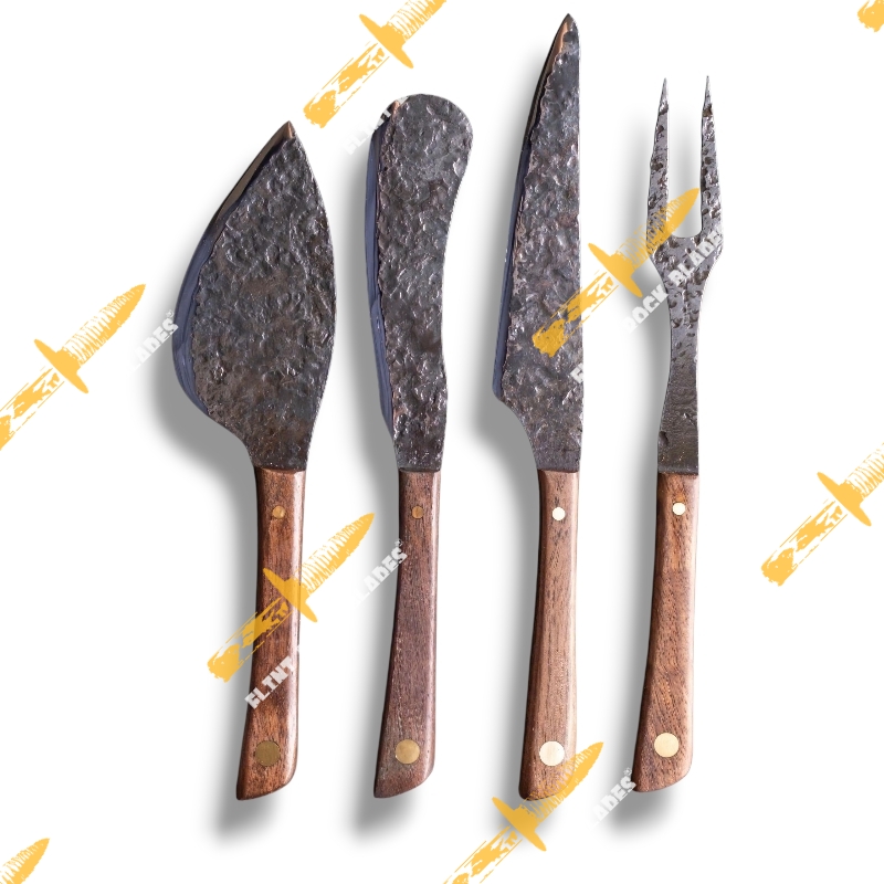 Hand Forged Cheese knife set
