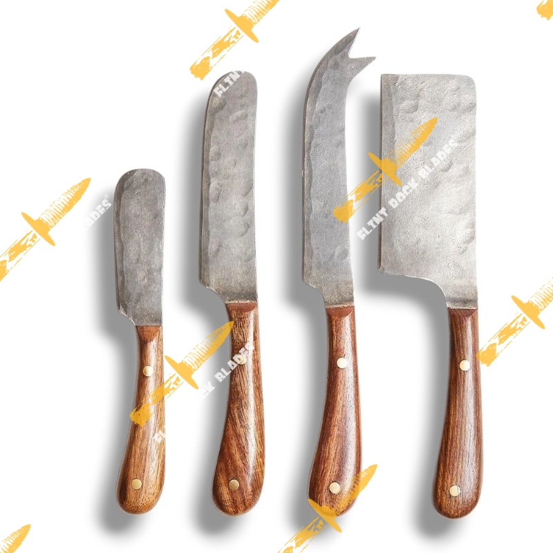Hand Forged Cheese knife set
