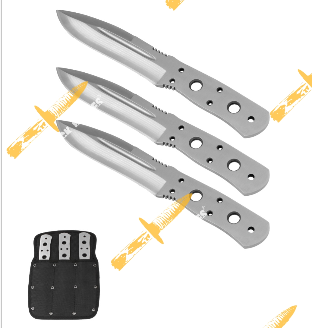 Stainless steel Throwing Knives (set of 3)