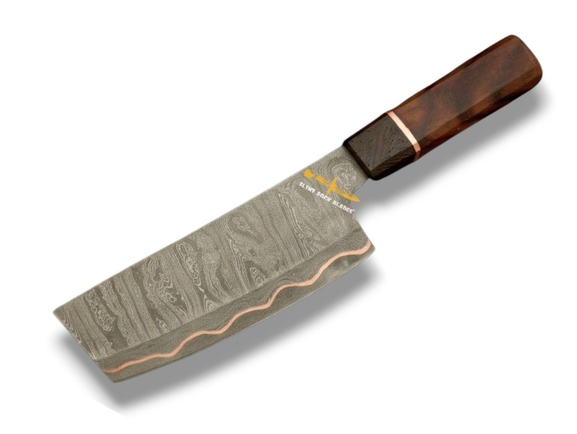  Damascus Steel Cleaver 