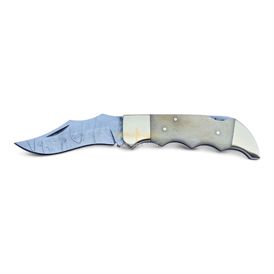 Damascus Steel Folding Knife